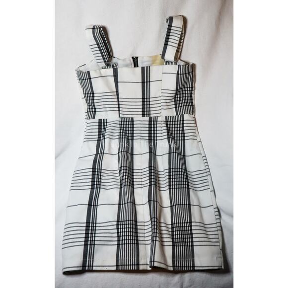 Forever 21 Plaid Zip Up Dress Junior Small - Picture 2 of 3